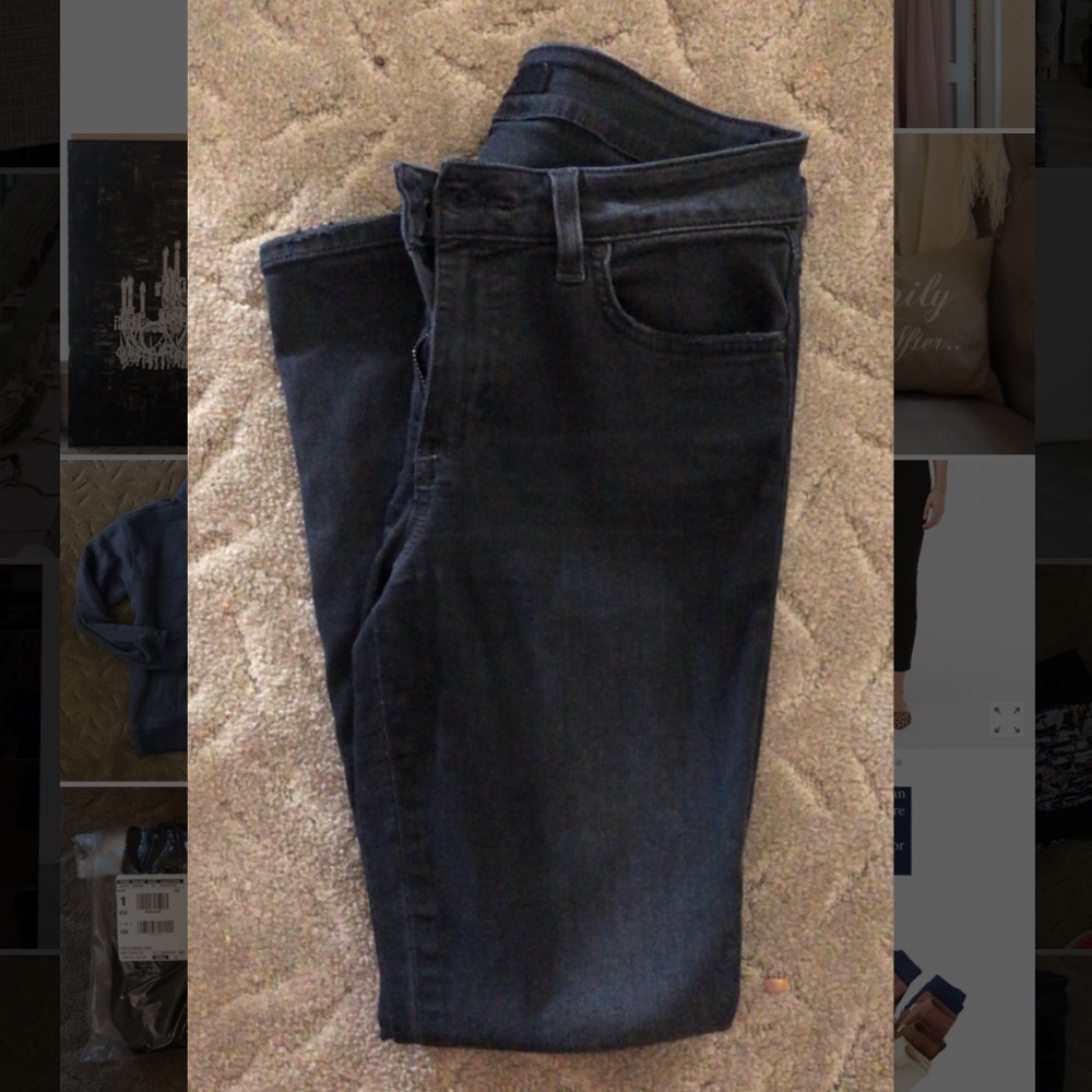 Joe’s black skinny jeans